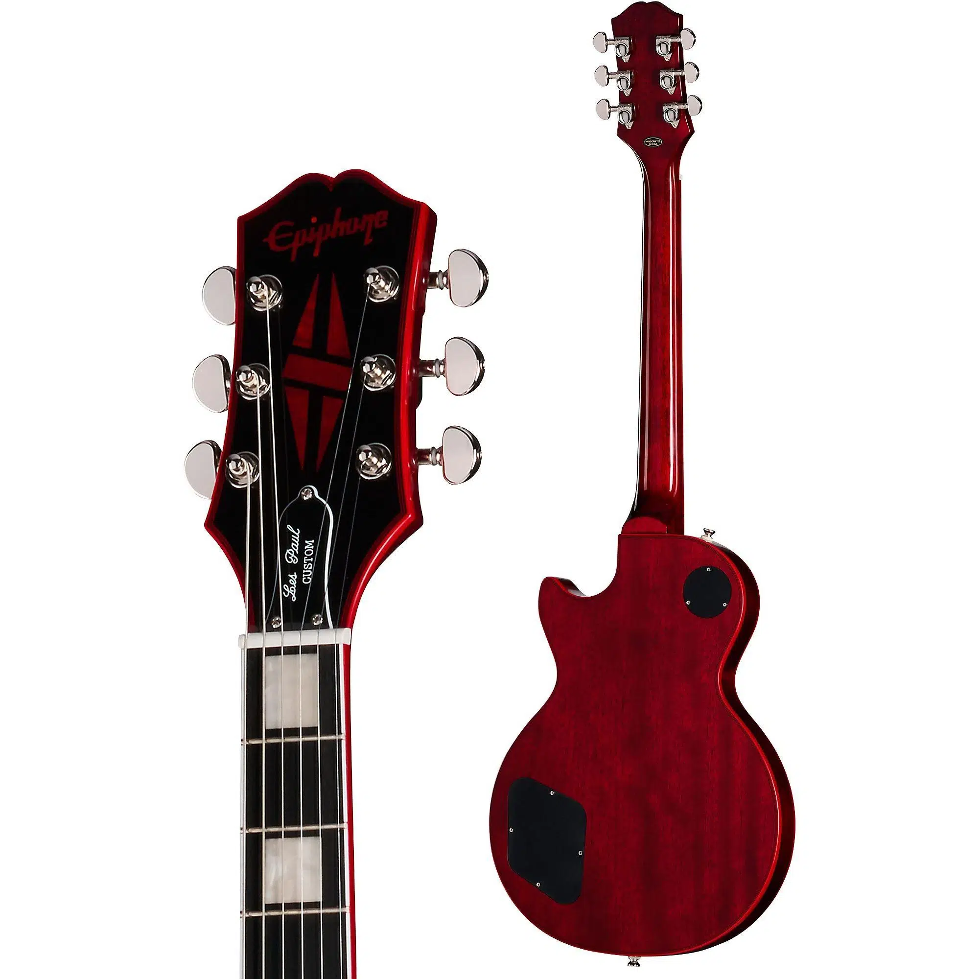 Epiphone Les Paul Custom Widow Elektro Gitar (Red Burst) Epiphone Les Paul Custom Widow Elektro Gitar (Red Burst)