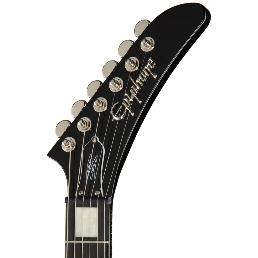 Epiphone Lzzy Hale Explorer Custom Elektro Gitar (Black Diamond Holographic Sparkle) Epiphone Lzzy Hale Explorer Custom Elektro Gitar (Black Diamond Holographic Sparkle)