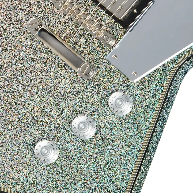 Epiphone Lzzy Hale Explorer Custom Elektro Gitar (Black Diamond Holographic Sparkle) Epiphone Lzzy Hale Explorer Custom Elektro Gitar (Black Diamond Holographic Sparkle)