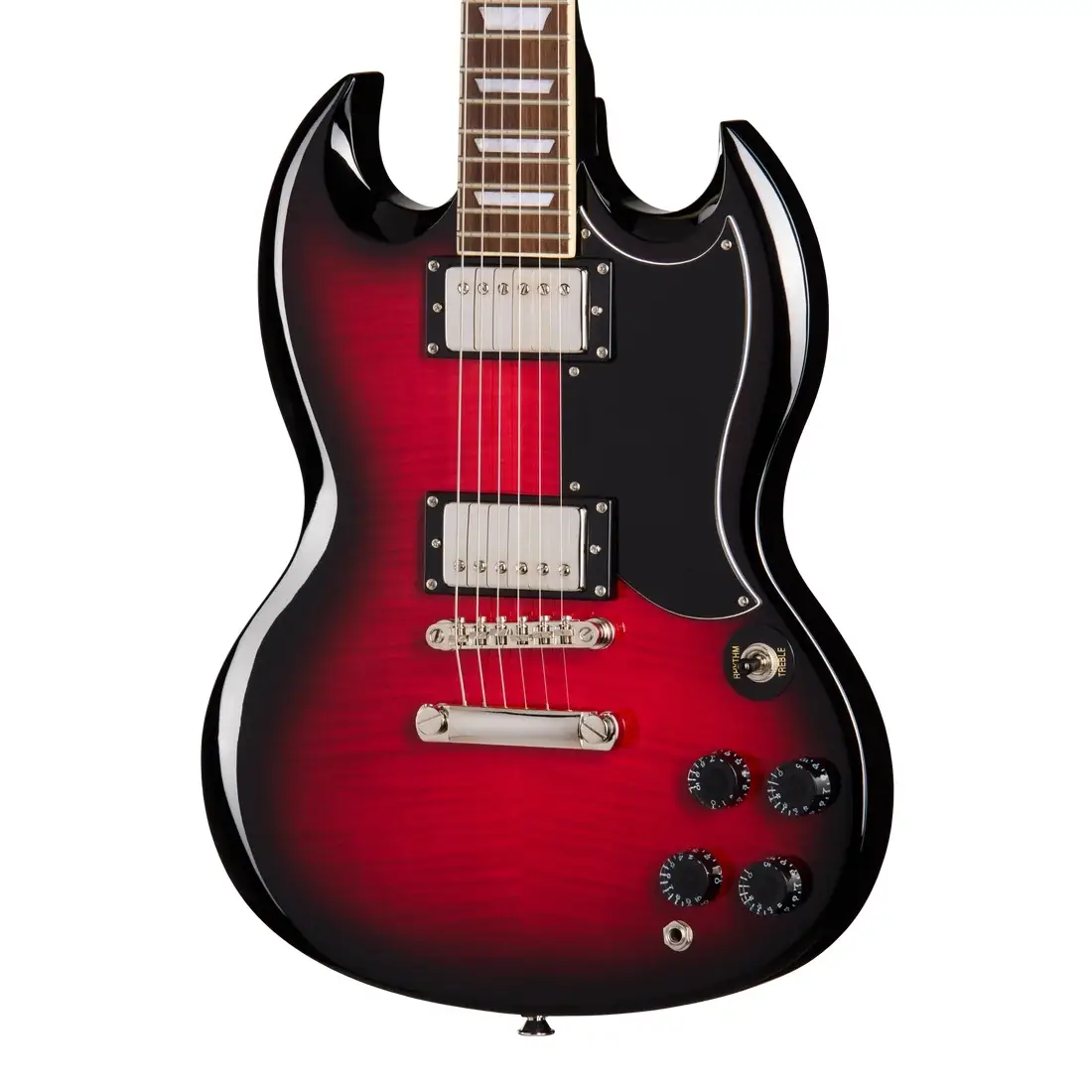 Epiphone SG Tribute Plus Elektro Gitar (Cherry Burst) Epiphone SG Tribute Plus Elektro Gitar (Cherry Burst)