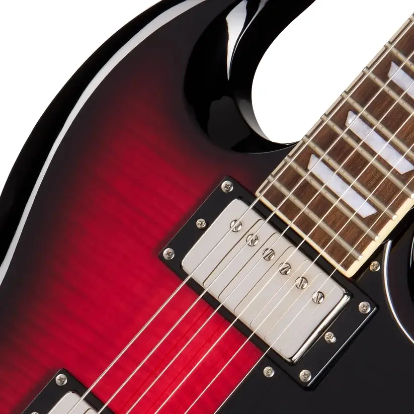Epiphone SG Tribute Plus Elektro Gitar (Cherry Burst) Epiphone SG Tribute Plus Elektro Gitar (Cherry Burst)