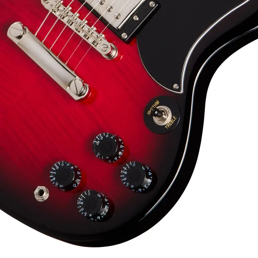 Epiphone SG Tribute Plus Elektro Gitar (Cherry Burst) Epiphone SG Tribute Plus Elektro Gitar (Cherry Burst)