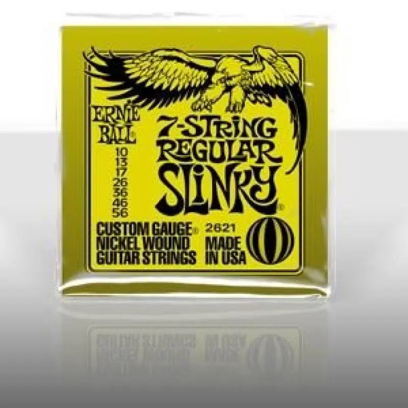 Ernie Ball P02621 Regular Slinky Nickel 10-56 (7 Telli) Elektro Gitar Teli Ernie Ball P02621 Regular Slinky Nickel 10-56 (7 Telli) Elektro Gitar Teli