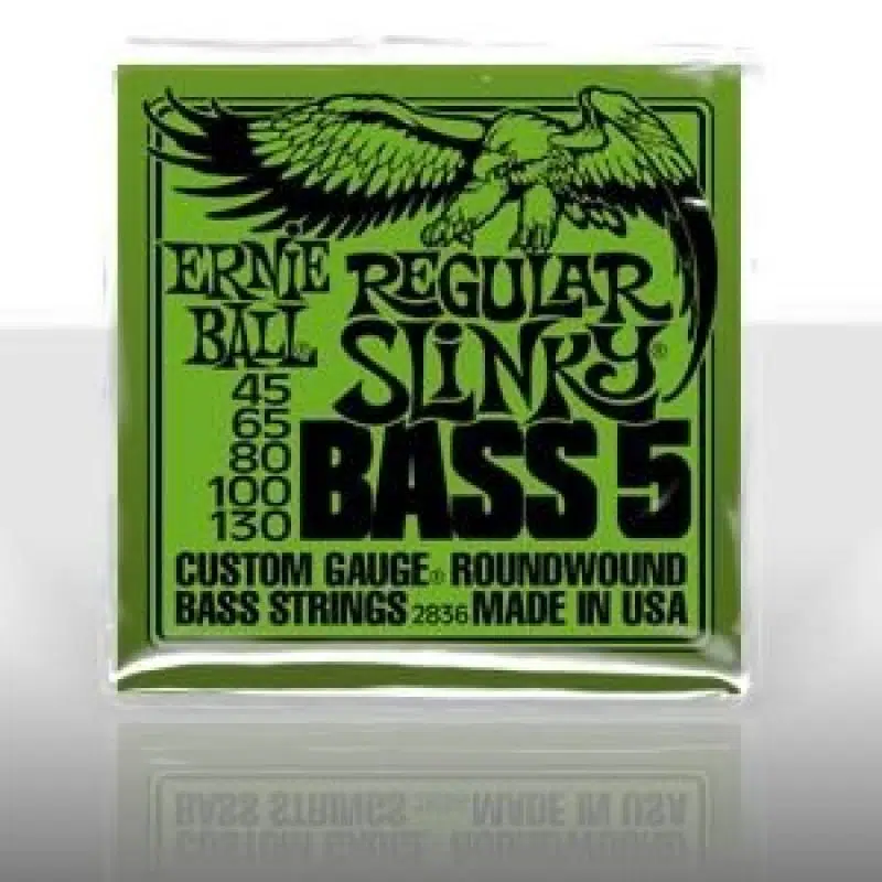 Ernie Ball P02836 Regular Slinky Nickel 45-130 (5 Telli) Bas Gitar Teli Ernie Ball P02836 Regular Slinky Nickel 45-130 (5 Telli) Bas Gitar Teli