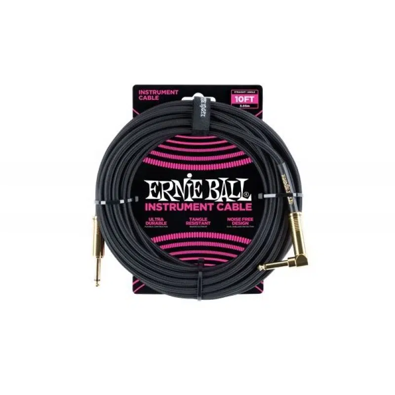 Ernieball P06081 10ft / Enstrüman Kablosu Ernieball P06081 10ft / Enstrüman Kablosu