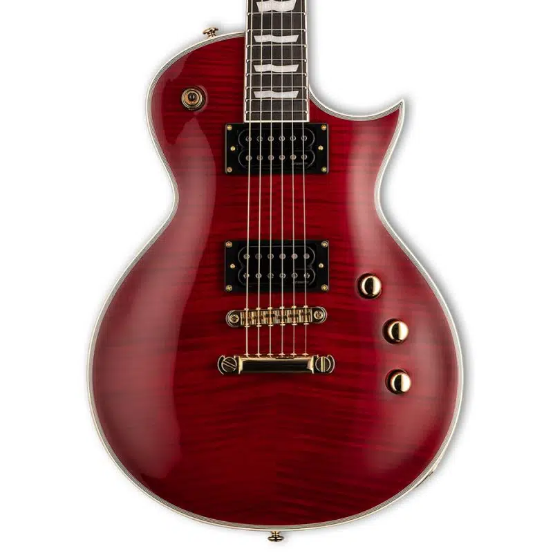 ESP LTD EC-1000T CTM See Thru Black Cherry Elektro Gitar ESP LTD EC-1000T CTM See Thru Black Cherry Elektro Gitar