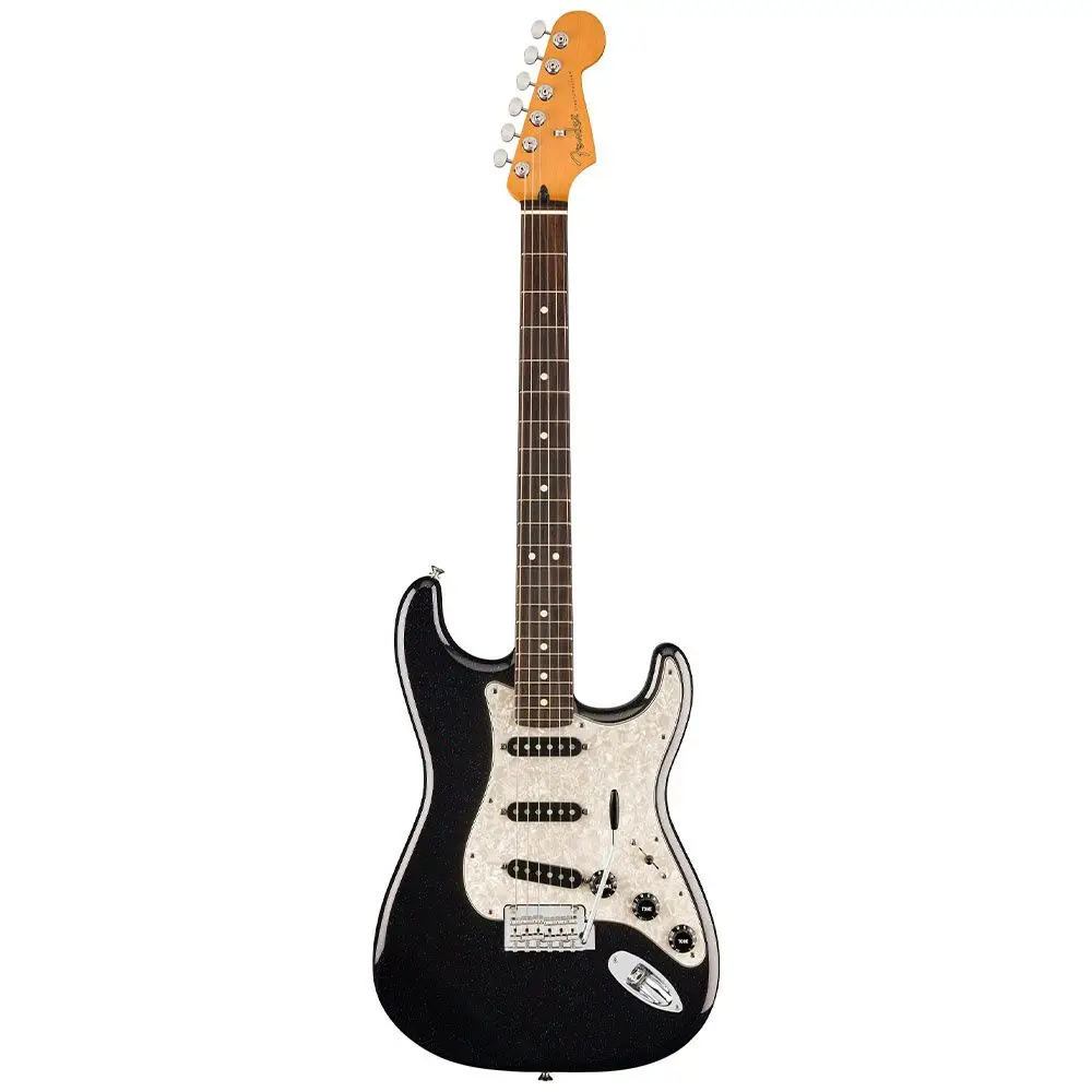 Fender 70th Anniversary Player Stratocaster Gülağacı Klavye Nebula Noir Elektro Gitar
