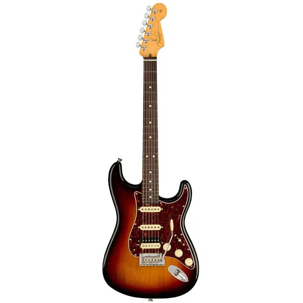 Fender American Professional II Stratocaster HSS Gülağacı Klavye 3-Color Sunburst Elektro Gitar Fender American Professional II Stratocaster HSS Gülağacı Klavye 3-Color Sunburst Elektro Gitar
