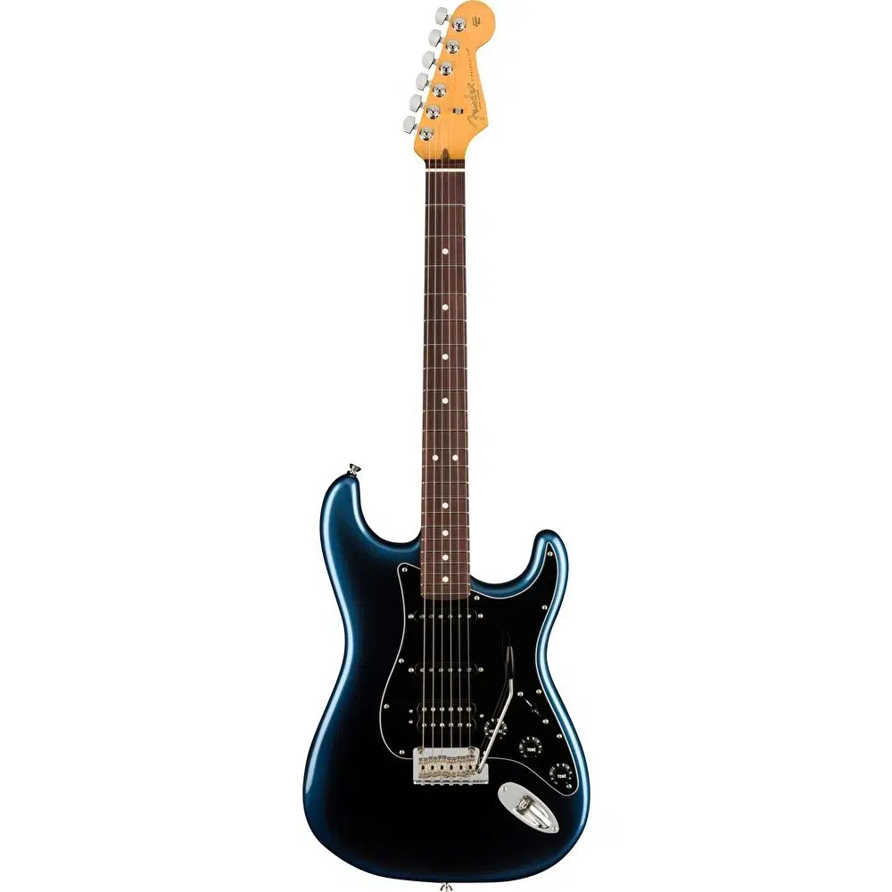 Fender American Professional II Stratocaster HSS Gülağacı Klavye Dark Night Elektro Gitar