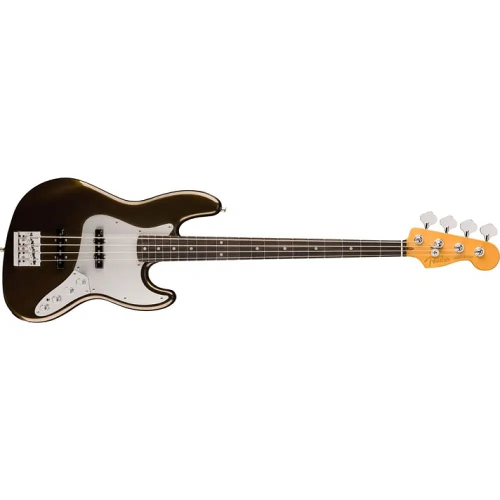 Fender American Ultra II Jazz Bass Abanoz Klavye Texas Tea Bas Gitar Fender American Ultra II Jazz Bass Abanoz Klavye Texas Tea Bas Gitar