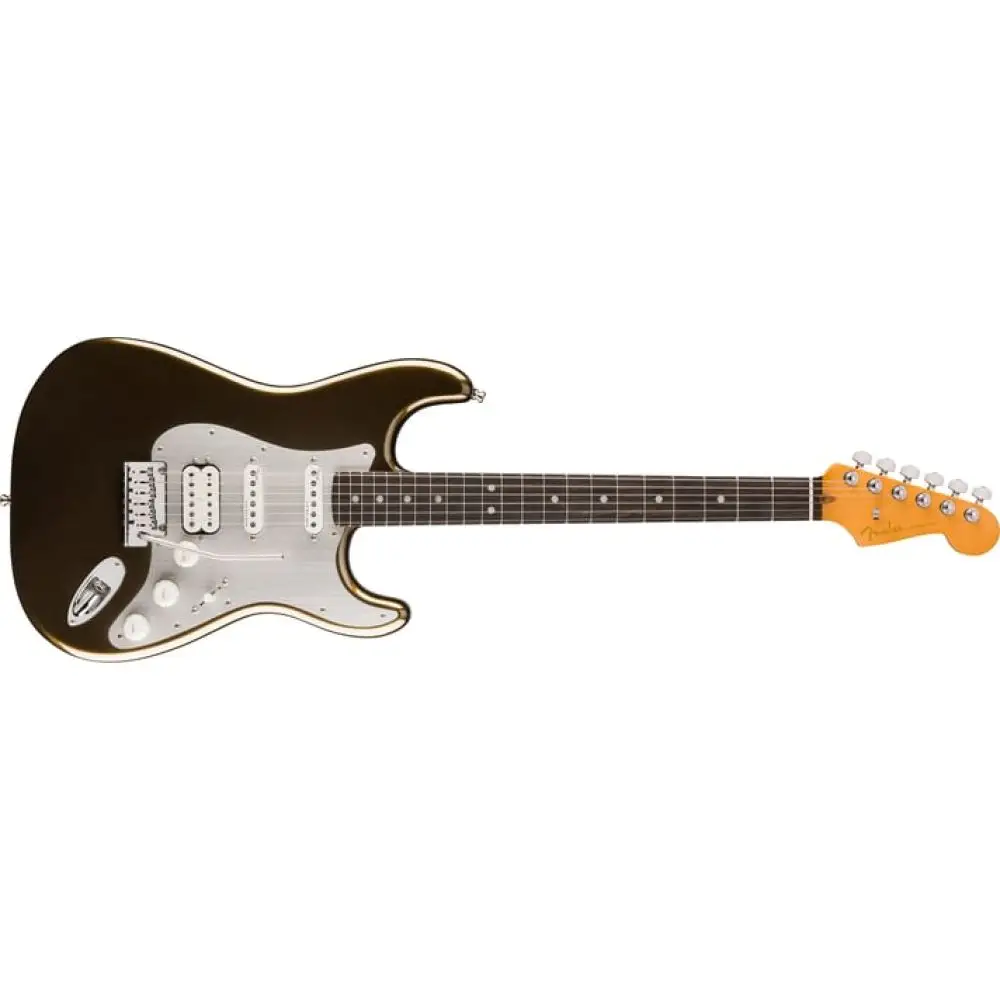 Fender American Ultra II Stratocaster HSS Abanoz Klavye Texas Tea Elektro Gitar