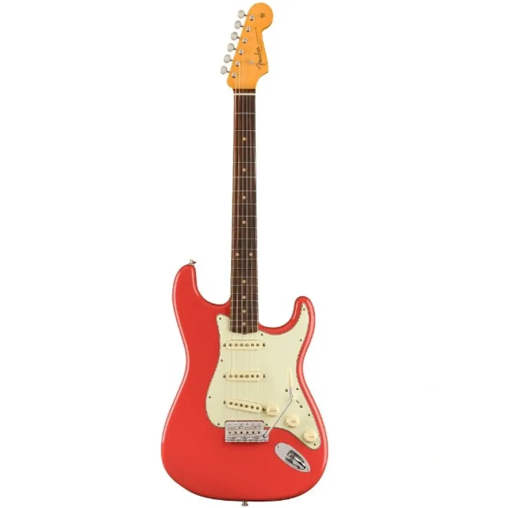 Fender American Vintage II 1965 Stratocaster Gülağacı Klavye Candy Apple Red Elektro Gitar