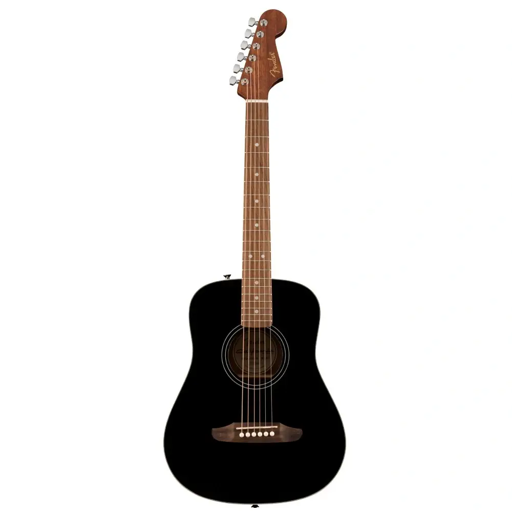 Fender California Standard Redondo Mini Black w/Bag Akustik Gitar