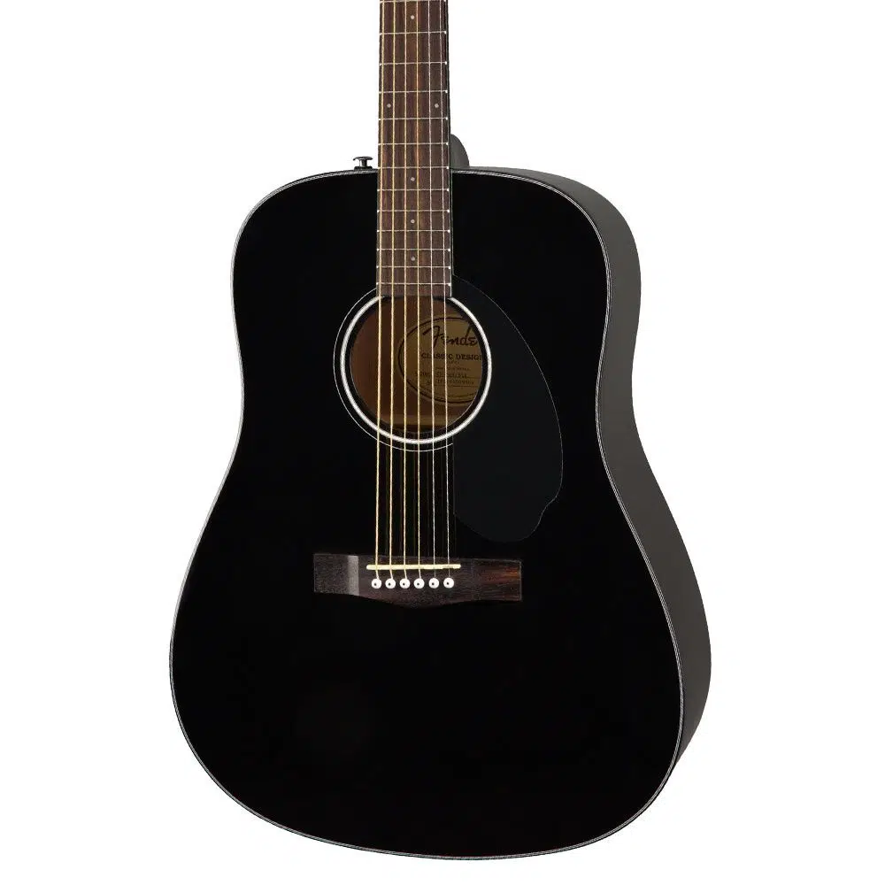 Fender CD-60S Dreadnought Black Akustik Gitar Fender CD-60S Dreadnought Black Akustik Gitar