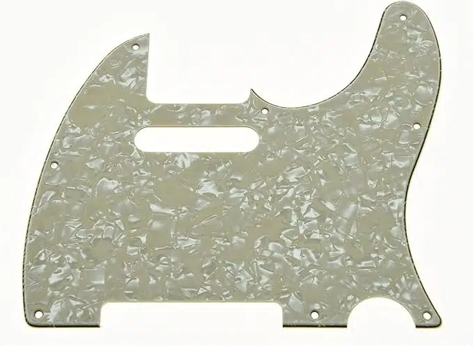 Fender Hybrid Glass Glitter Telecaster Silver Sparkle Pickguard