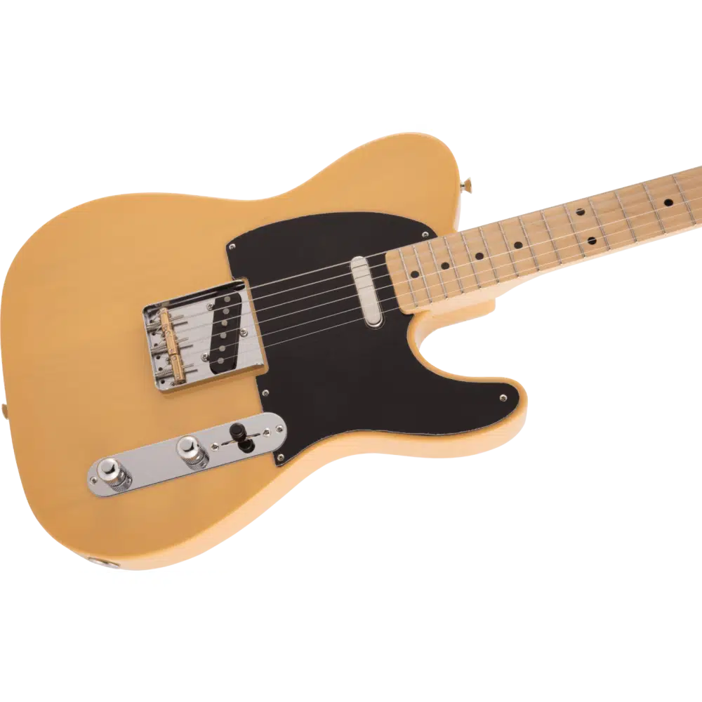 Fender Made in Japan Traditional 50s Telecaster Akçaağaç Klavye Butterscotch Blonde w/Bag Elektro Gitar Fender Made in Japan Traditional 50s Telecaster Akçaağaç Klavye Butterscotch Blonde w/Bag Elektro Gitar