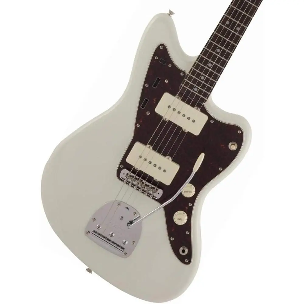 Fender Made in Japan Traditional 60s Jazzmaster Gülağacı Klavye Olympic White Solak Elektro Gitar