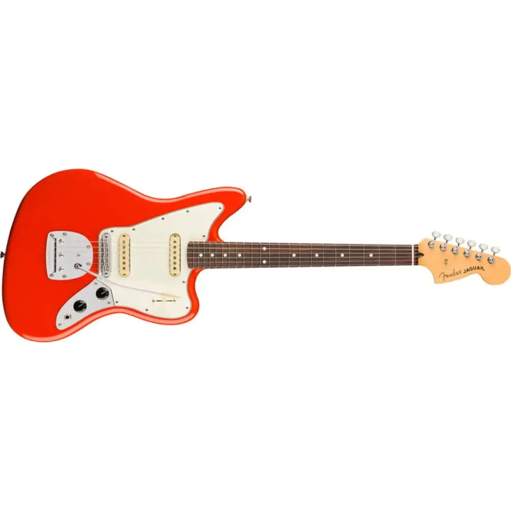 Fender Player II Jaguar Gülağacı Klavye Coral Red Elektro Gitar
