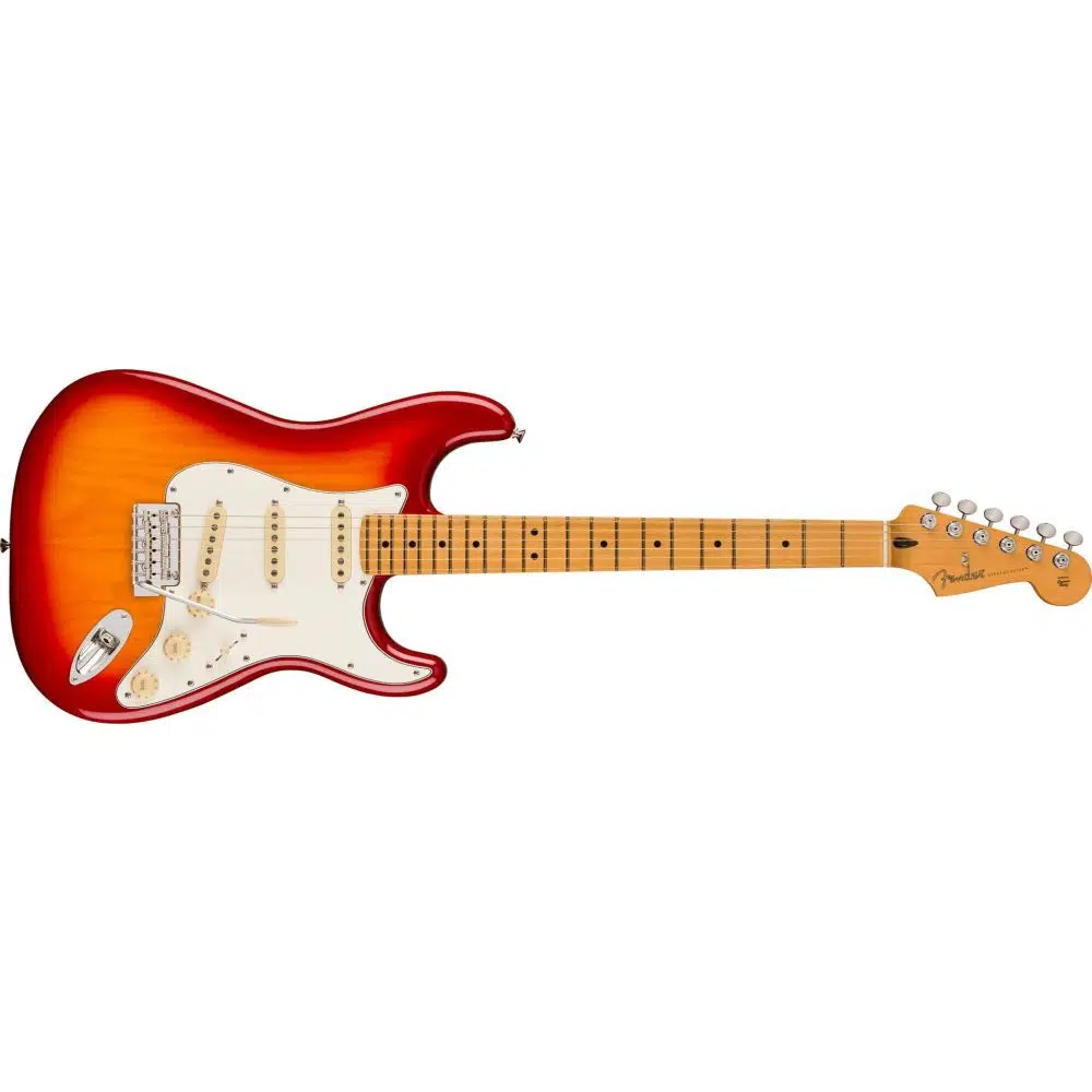 Fender Player II Stratocaster Chambered Ash Gövde Akçaağaç Klavye Aged Cherry Burst Elektro Gitar Fender Player II Stratocaster Chambered Ash Gövde Akçaağaç Klavye Aged Cherry Burst Elektro Gitar