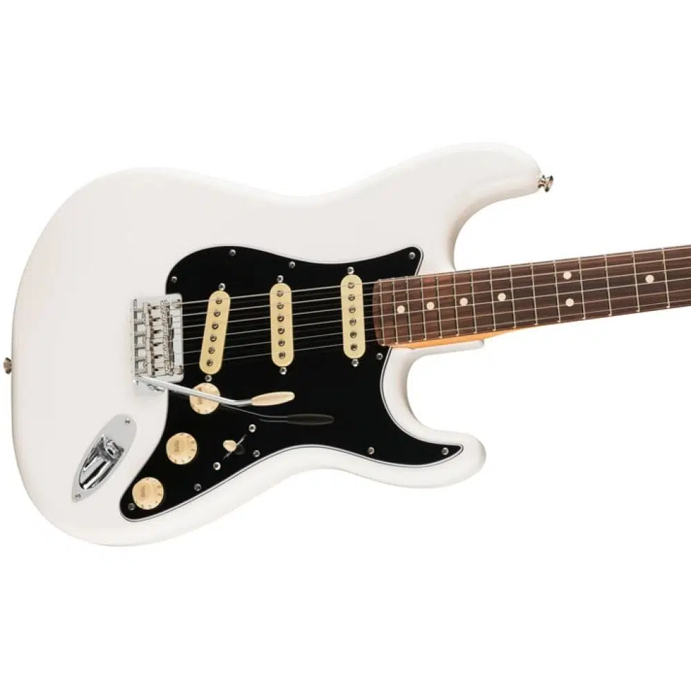 Fender Player II Stratocaster Gülağacı Klavye Polar White Elektro Gitar Fender Player II Stratocaster Gülağacı Klavye Polar White Elektro Gitar