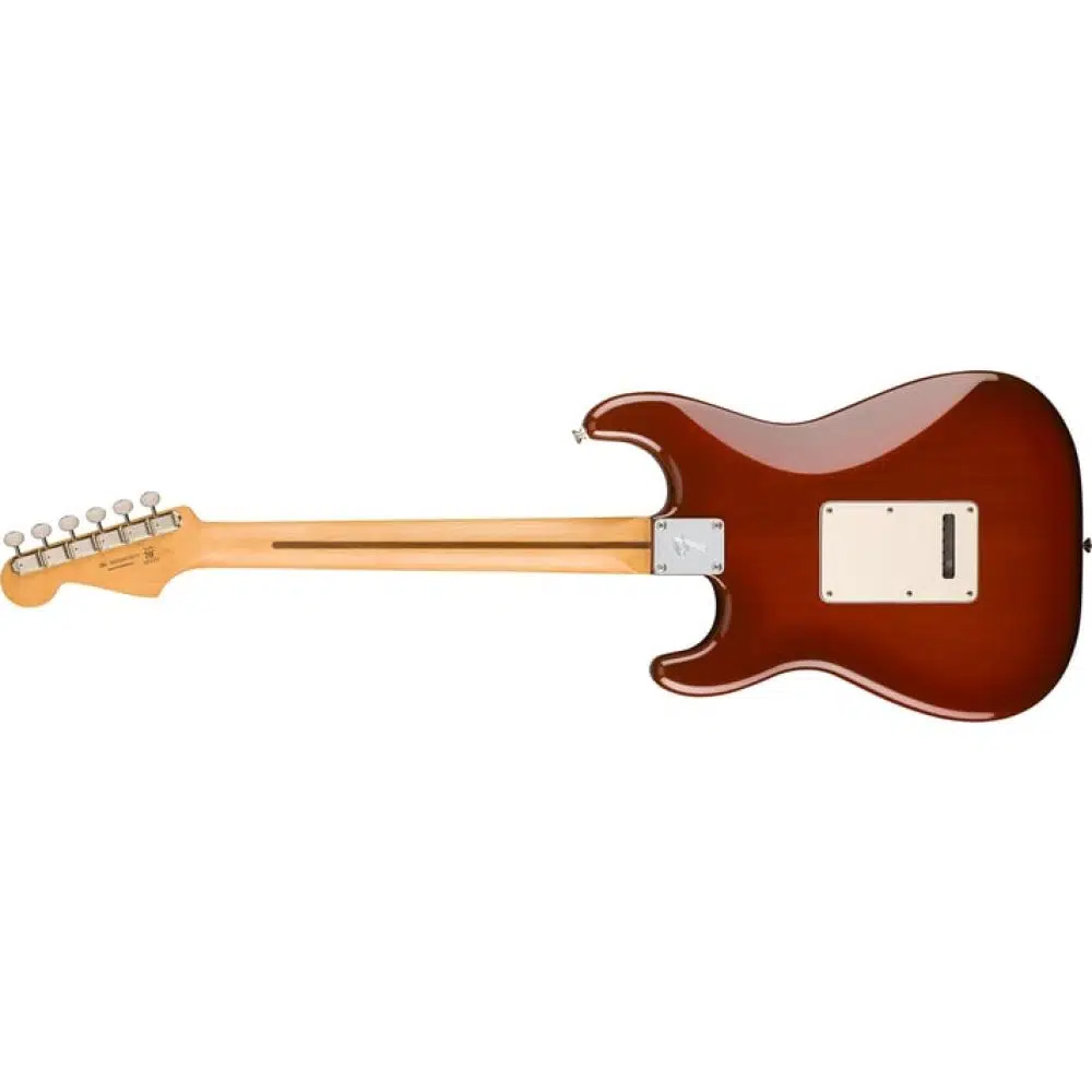 Fender Player II Stratocaster HSS Chambered Mahogany Gövde Akçaağaç Klavye Transparent Mocha Burst Elektro Gitar Fender Player II Stratocaster HSS Chambered Mahogany Gövde Akçaağaç Klavye Transparent Mocha Burst Elektro Gitar