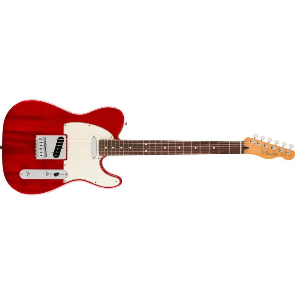 Fender Player II Telecaster Chambered Mahogany Gövde Gülağacı Klavye Transparent Cherry Elektro Gitar Fender Player II Telecaster Chambered Mahogany Gövde Gülağacı Klavye Transparent Cherry Elektro Gitar