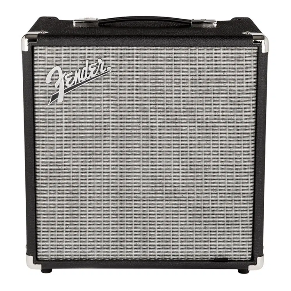 Fender Rumble 25 V3 Siyah/Gümüş Bas Gitar Amfisi Fender Rumble 25 V3 Siyah/Gümüş Bas Gitar Amfisi