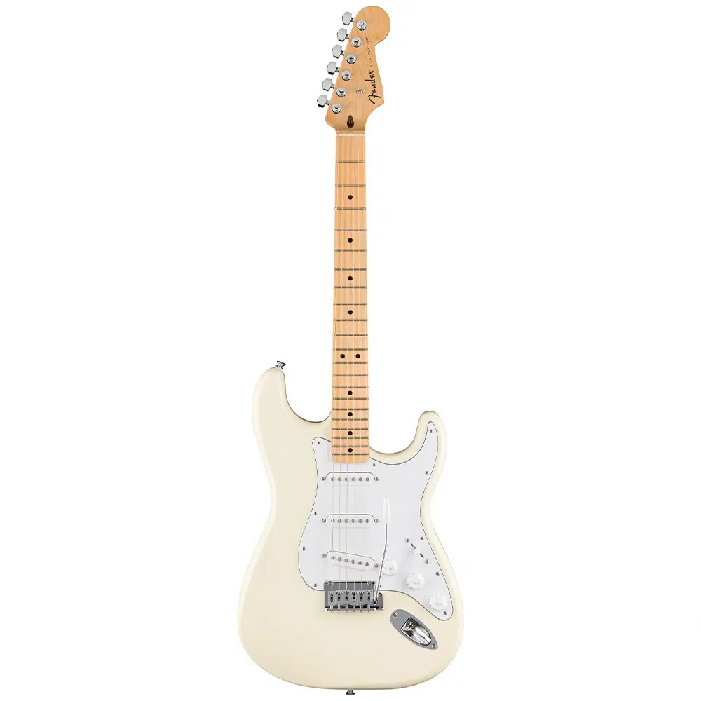 Fender Standard Stratocaster Akçaağaç Klavye Olympic White Elektro Gitar Fender Standard Stratocaster Akçaağaç Klavye Olympic White Elektro Gitar
