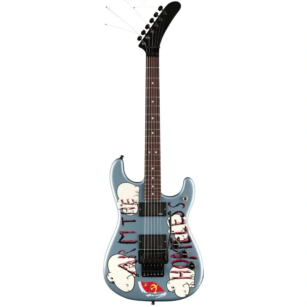 Fender Tom Morello Arm the Homeless Gülağacı Klavye Blue Ice Metallic Elektro Gitar
