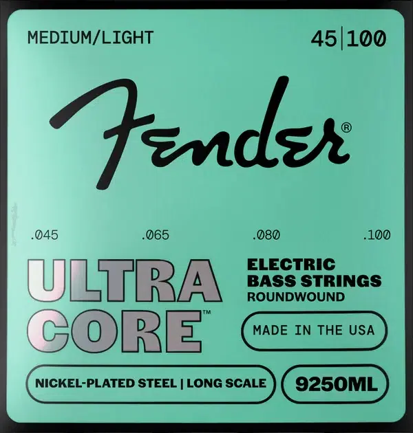 Fender Ultracore 9250ML Nickel Plated Steel Long Scale 45-100 Bas Gitar Teli