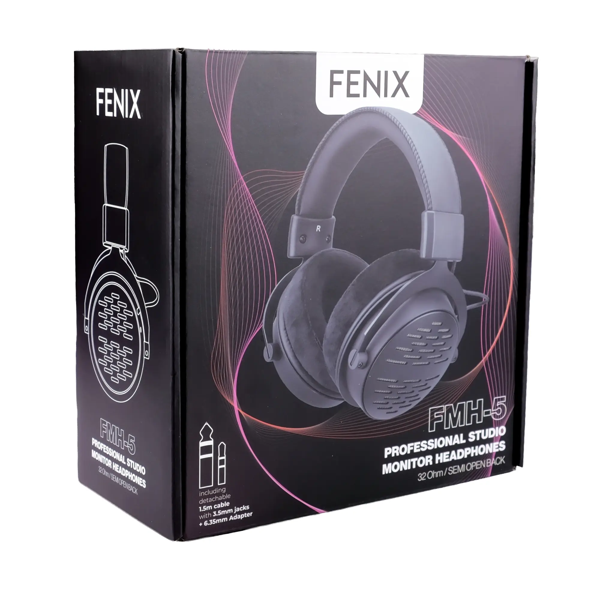 Fenix FMH-5 32 Ohm Yarı Açık yapılı Monitör Kulaklık Fenix FMH-5 32 Ohm Yarı Açık yapılı Monitör Kulaklık