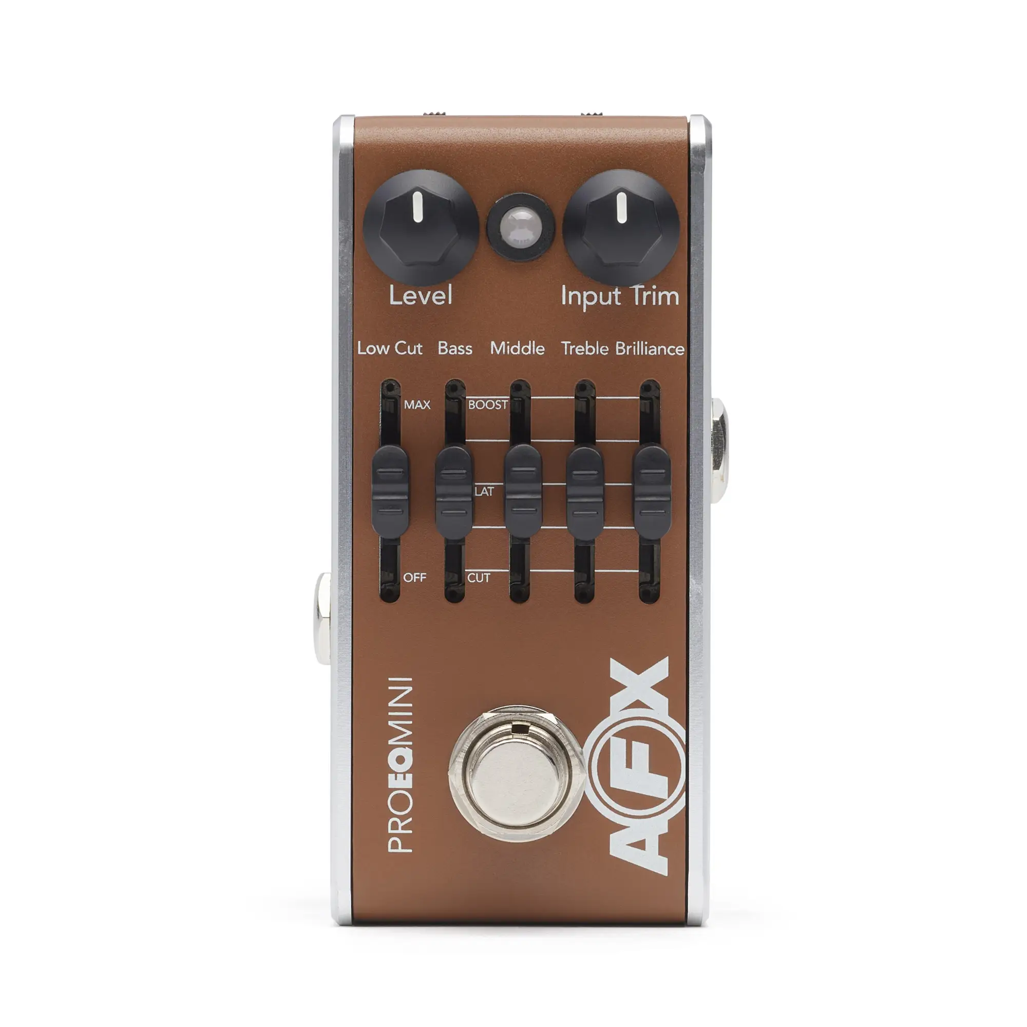 Fishman AFX Pro EQ Mini Akustik Preamp & EQ Pedalı Fishman AFX Pro EQ Mini Akustik Preamp & EQ Pedalı