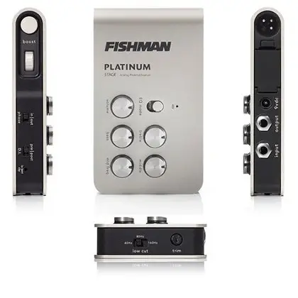 Fishman Platinum Stage EQ/DI Analog Preamp Pedalı Fishman Platinum Stage EQ/DI Analog Preamp Pedalı