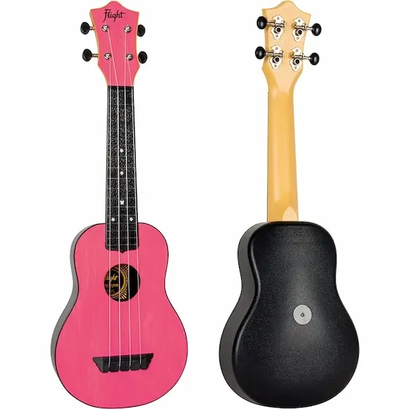 Flight TUS35 Travel Soprano Ukulele (Pembe) Flight TUS35 Travel Soprano Ukulele (Pembe)