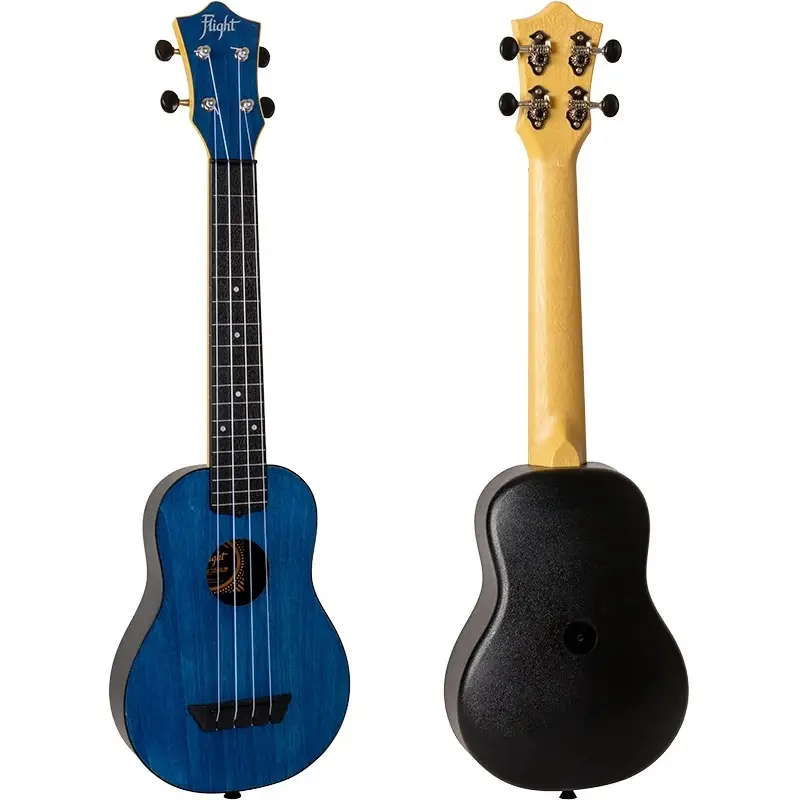 Flight TUSL35 Dark Blue Travel Concert Scale Soprano Ukulele Flight TUSL35 Dark Blue Travel Concert Scale Soprano Ukulele