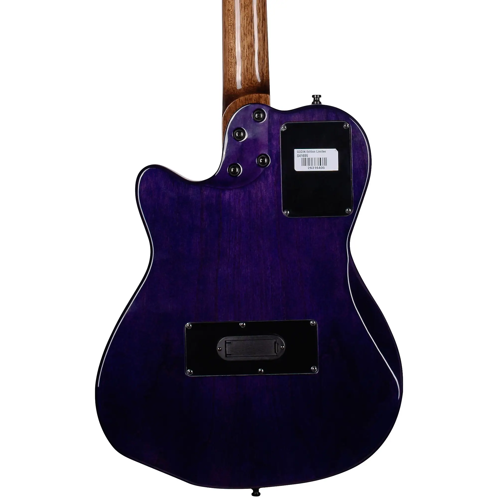 Godin ACS Nylon Steve Stevens Signature 25th Anniversary Elektro Klasik Gitar (Mor) Godin ACS Nylon Steve Stevens Signature 25th Anniversary Elektro Klasik Gitar (Mor)