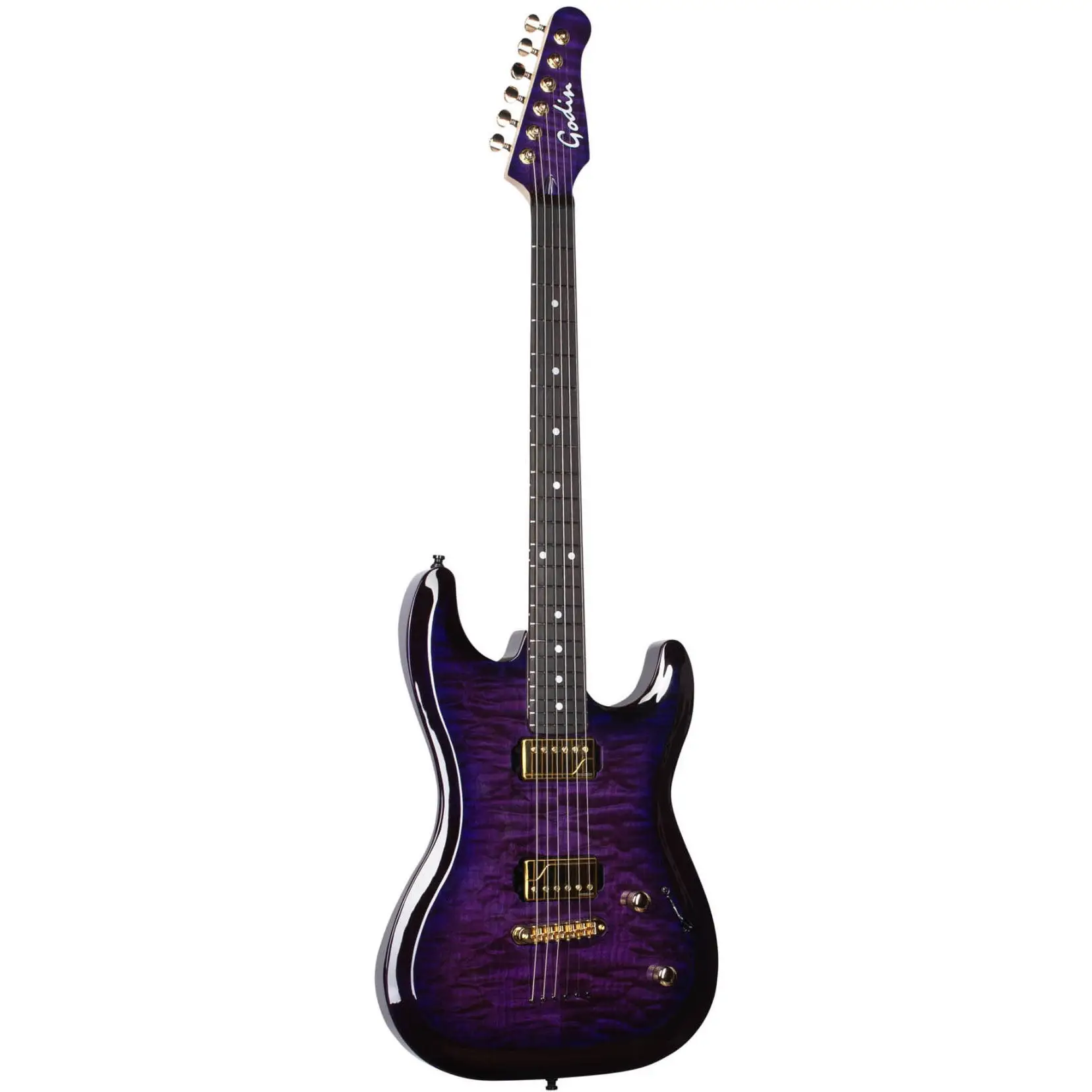 Godin Artisan ST-II Elektro Gitar – Amethyst Black Godin Artisan ST-II Elektro Gitar – Amethyst Black