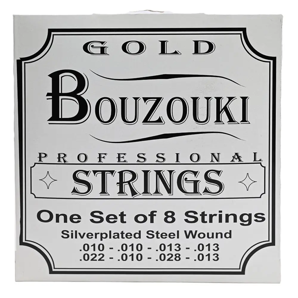 Gold Professional Bouzouki Tel Takımı (8 Tel)