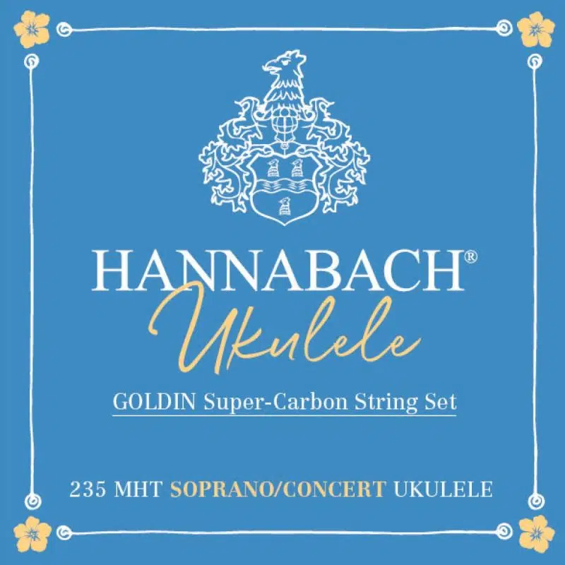 Hannabach 235MHT Soprano/Concert Ukulele Tel Seti Hannabach 235MHT Soprano/Concert Ukulele Tel Seti