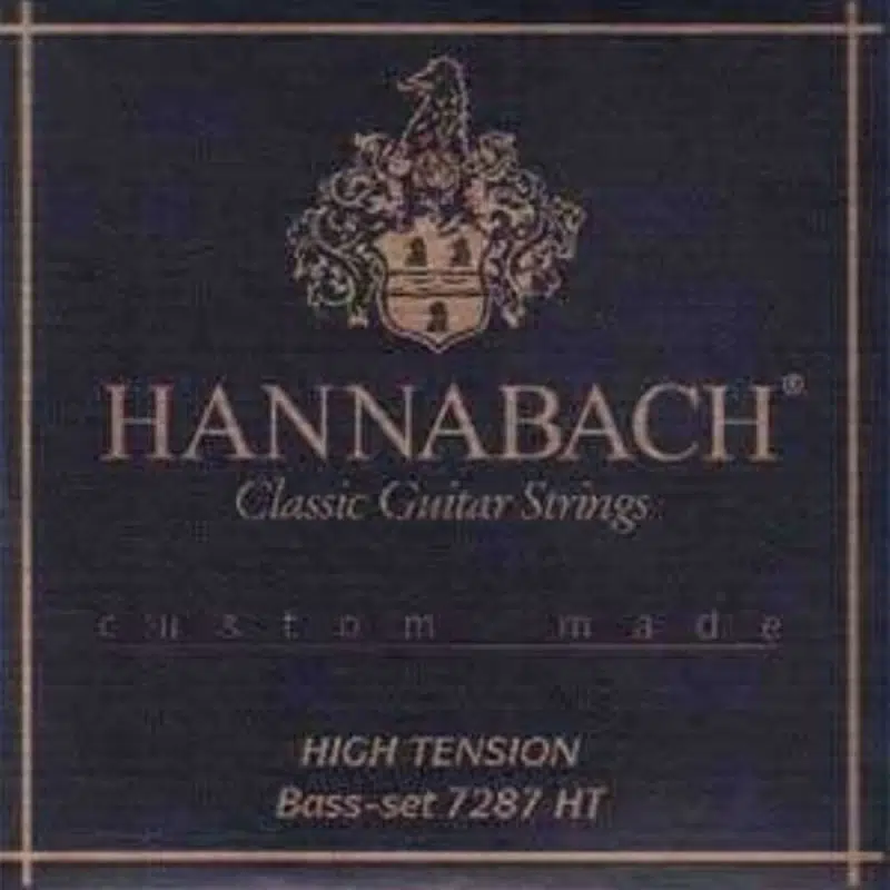 Hannabach 7287HT Klasik Gitar 3'lü Bas Tel Seti Hannabach 7287HT Klasik Gitar 3'lü Bas Tel Seti