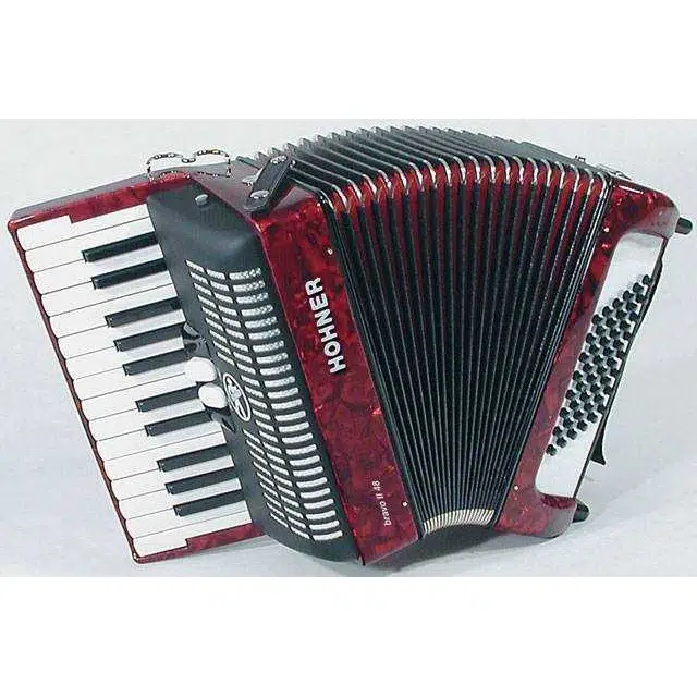 Hohner Bravo II 48 Akordiyon Hohner Bravo II 48 Akordiyon
