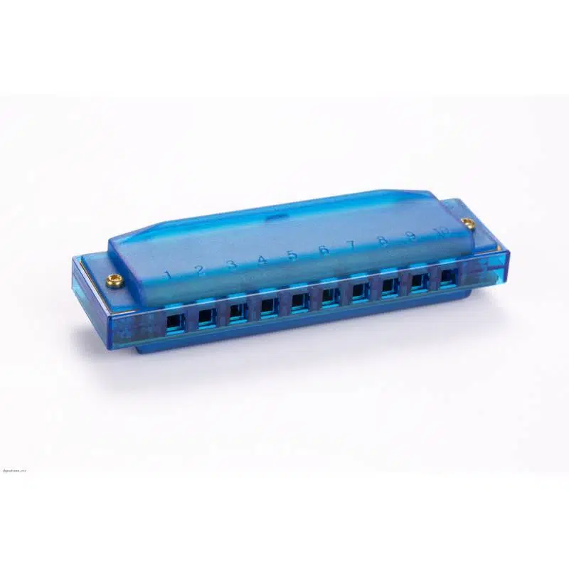 Hohner M1110B Translucent Blue Harp (Do Majör) Hohner M1110B Translucent Blue Harp (Do Majör)