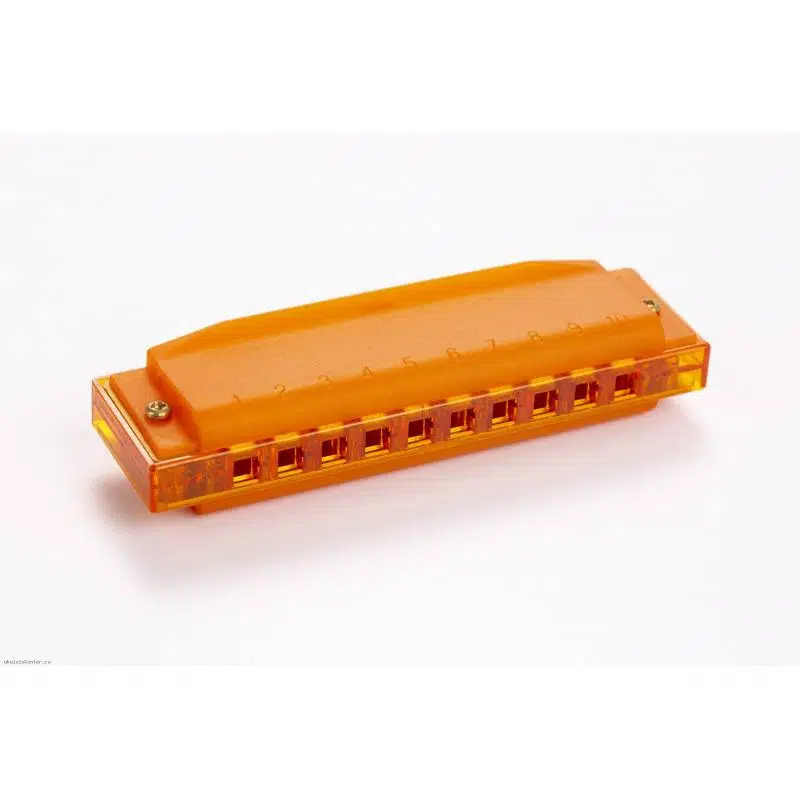 Hohner M1110O Translucent Orange Harp (Do Majör) Hohner M1110O Translucent Orange Harp (Do Majör)