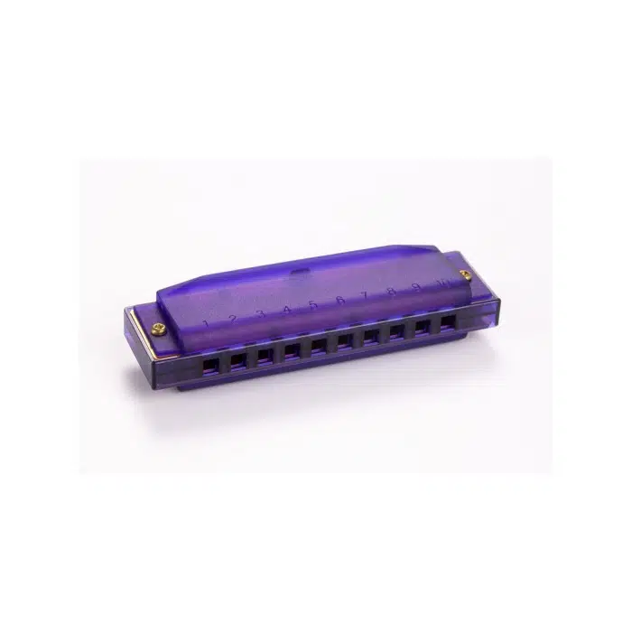 Hohner M1110P Translucent Purple Harp (Do Majör) Hohner M1110P Translucent Purple Harp (Do Majör)