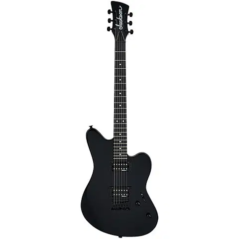 Jackson JS22 HT Surfcaster Amaranth Klavye Gloss Black Elektro Gitar