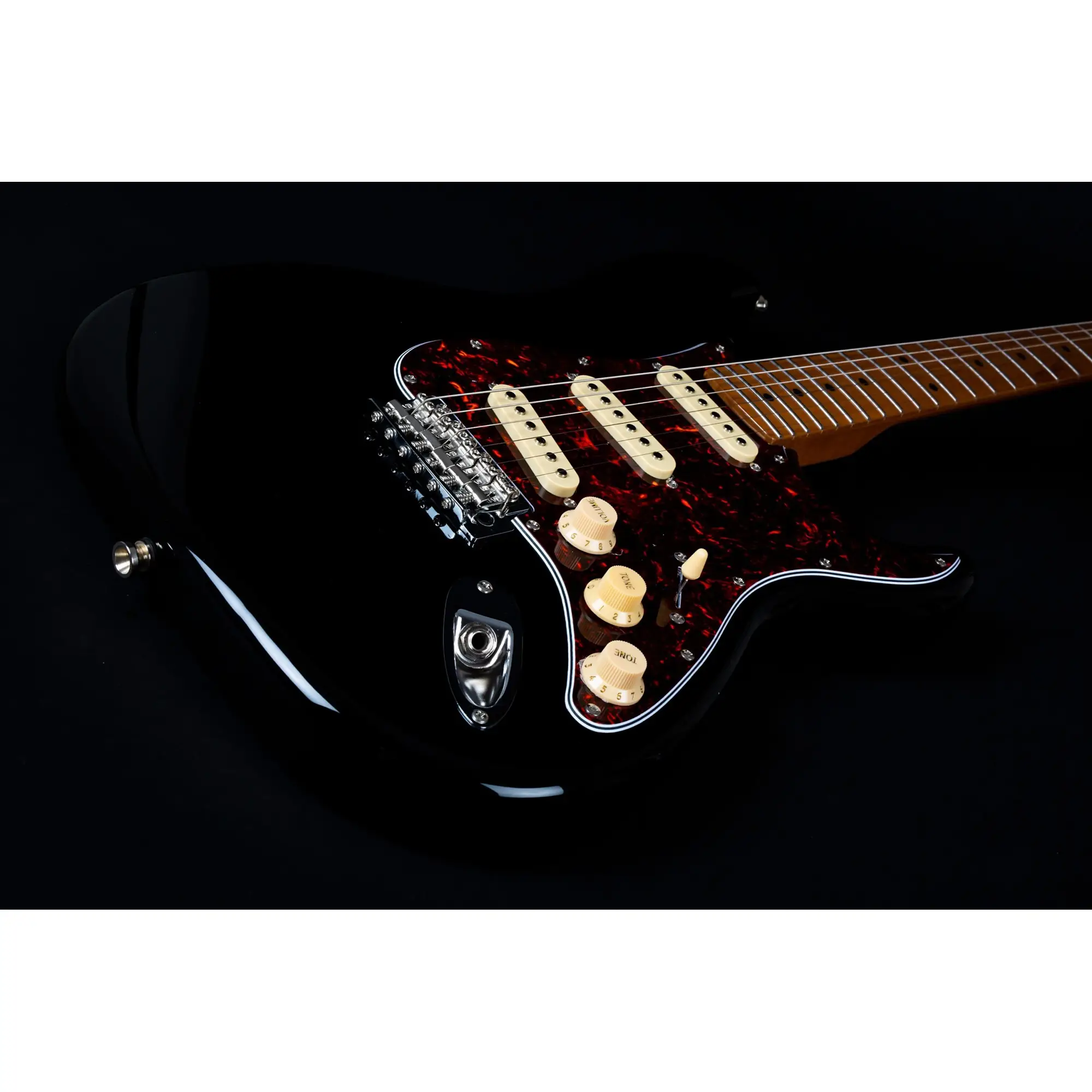 Jet JS-300 BK SSS Elektro Gitar (Black) Jet JS-300 BK SSS Elektro Gitar (Black)