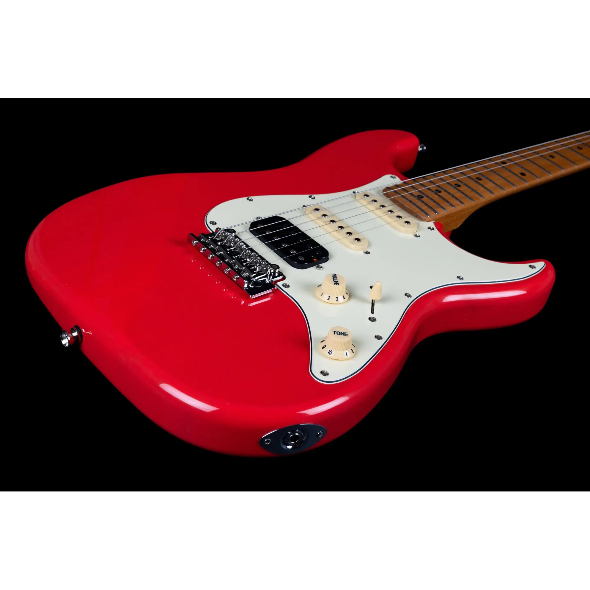 Jet JS-400 CRD HSS Elektro Gitar (Coral Red) Jet JS-400 CRD HSS Elektro Gitar (Coral Red)