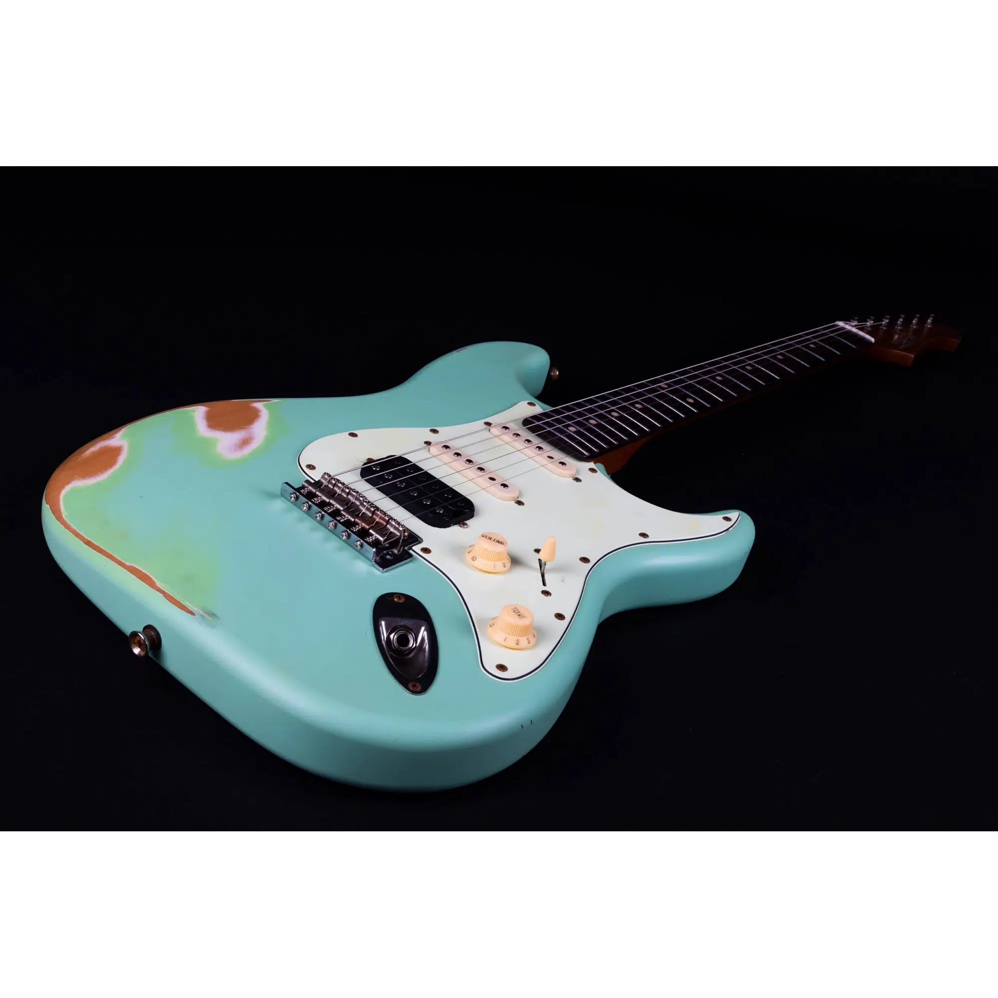 Jet JS-400 SFG RLC HSS Elektro Gitar (Distressed Sea Foam Green) Jet JS-400 SFG RLC HSS Elektro Gitar (Distressed Sea Foam Green)