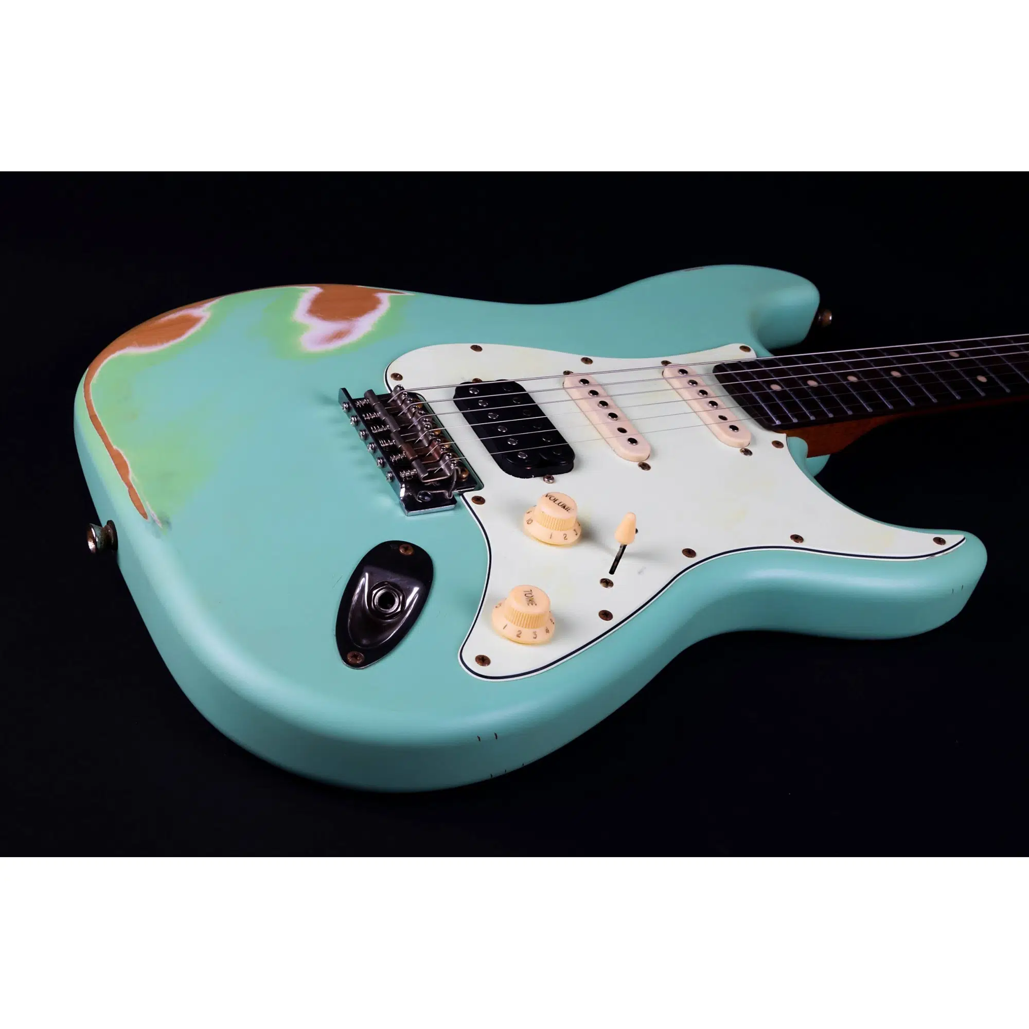 Jet JS-400 SFG RLC HSS Elektro Gitar (Distressed Sea Foam Green) Jet JS-400 SFG RLC HSS Elektro Gitar (Distressed Sea Foam Green)