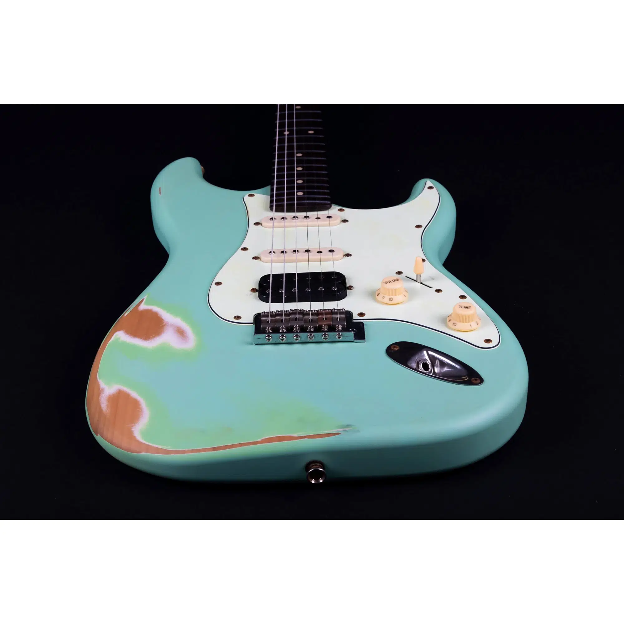 Jet JS-400 SFG RLC HSS Elektro Gitar (Distressed Sea Foam Green) Jet JS-400 SFG RLC HSS Elektro Gitar (Distressed Sea Foam Green)